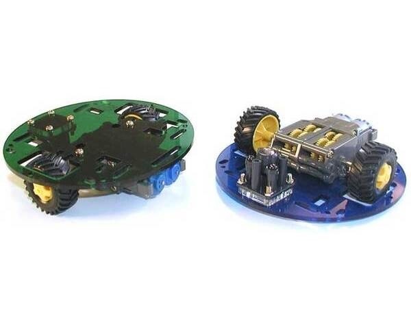 Pololu Robot Chassis RRC01A Transparent Red 251