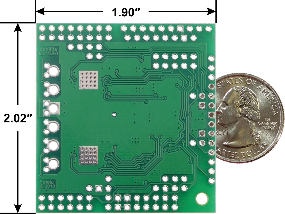 Pololu Dual TB9051FTG Motor Driver Shield til Arduino 2520