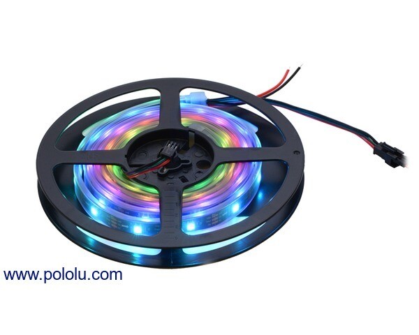 Pololu Adresserbar RGB 30-LED Strip 5V 1m SK6812 LED-stripe