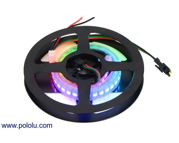 Pololu Adresserbar RGB 60-LED Stripe 5V 2m SK6812 LED-stripe