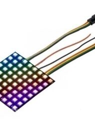 Pololu Adresserbar RGB 8x8-LED Fleksibel panel 5V 10mm Gitter APA102C 2532