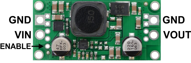 Pololu 6V Step-Up Step-Down spændingsregulator S18V20F6 2575