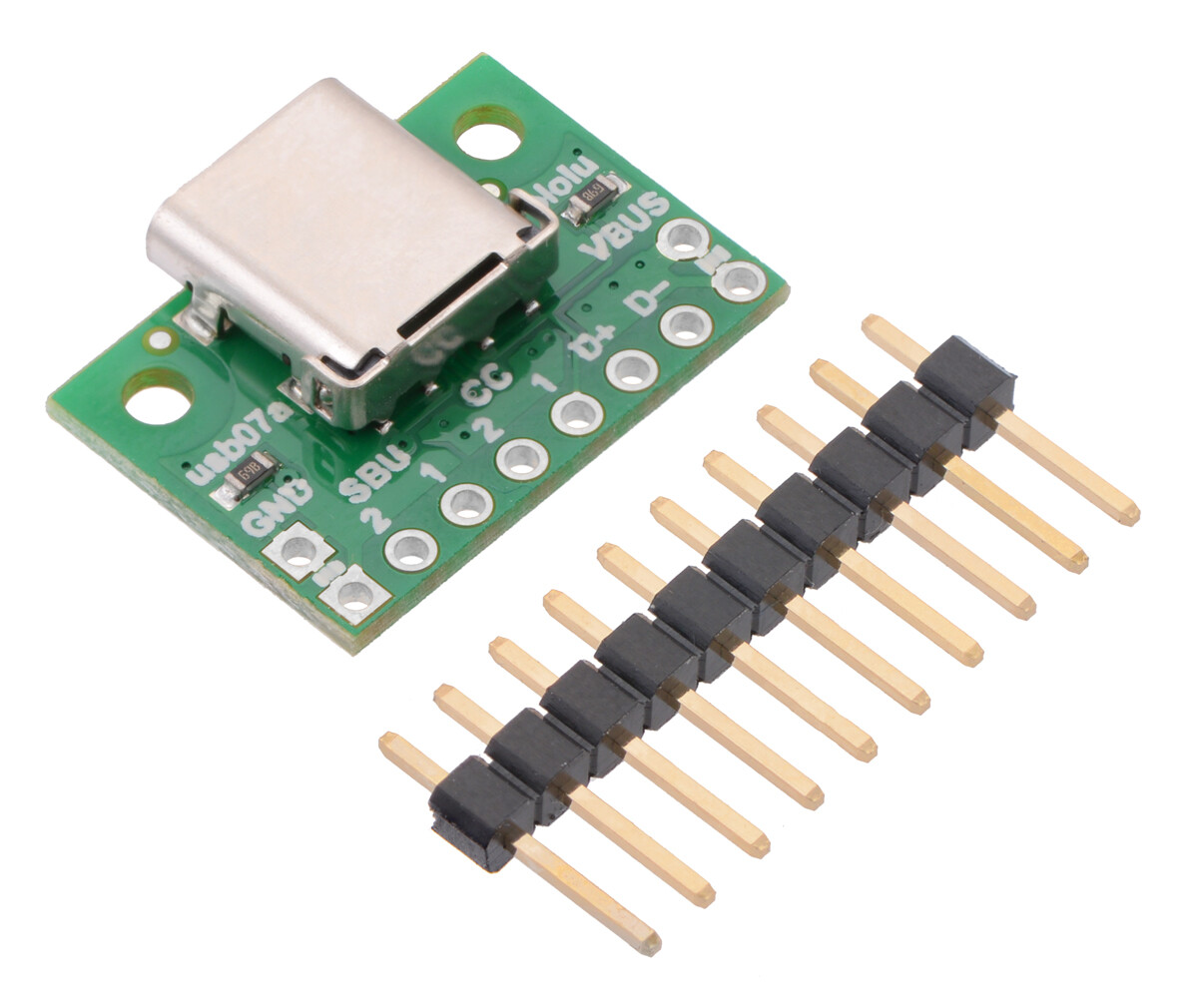 Pololu USB 2.0 Type-C Connector Breakout Board 2585