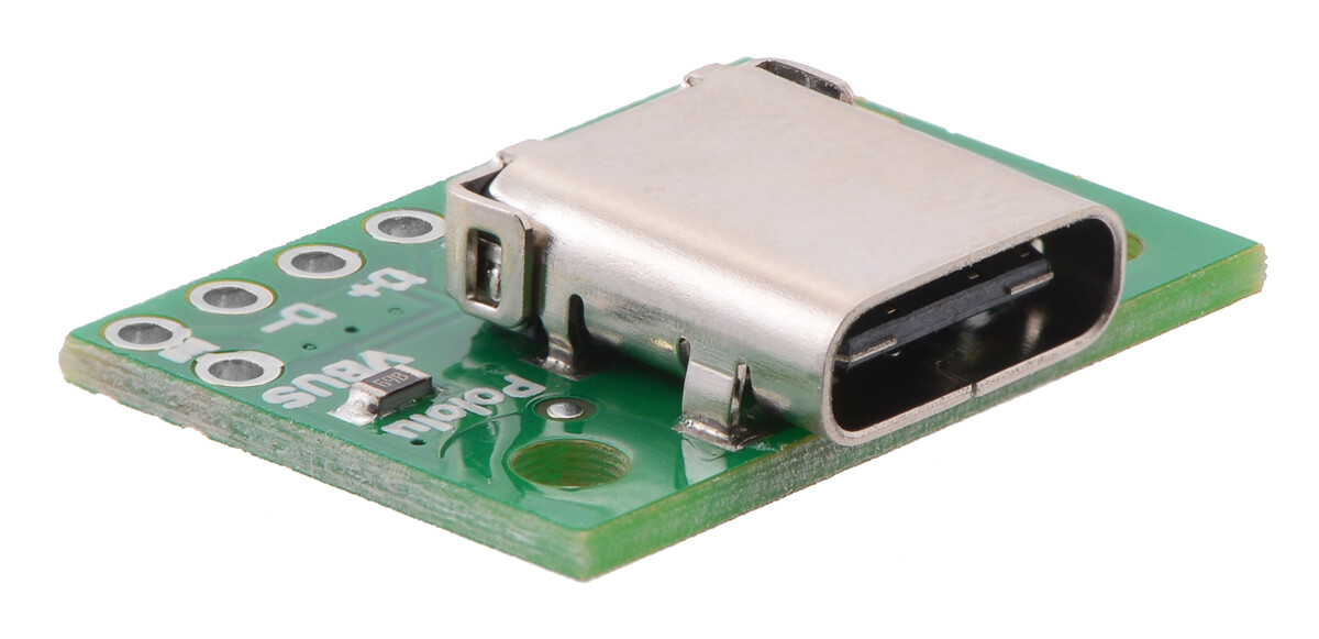 Pololu USB 2.0 Type-C Connector Breakout Board 2585