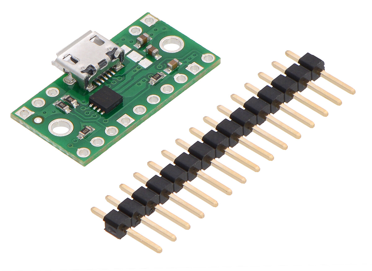 Pololu TPS2113A Strømkombiner med USB Micro-B stik 2596