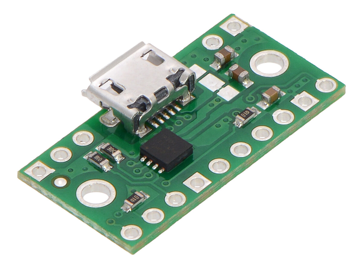 Pololu TPS2113A Strømkombiner med USB Micro-B stik 2596