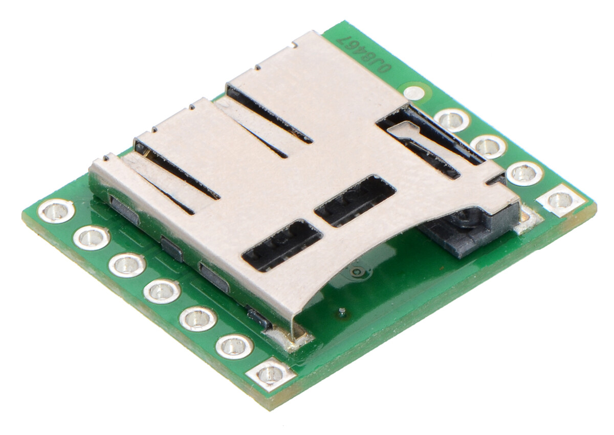 Pololu Breakout Board for microSD Card 2597
