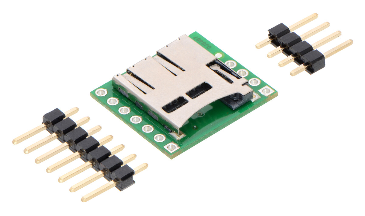 Pololu Breakout Board for microSD Card 2597