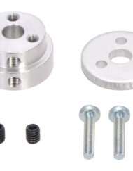Pololu Aluminium hjuladapter til 6 mm aksel, 37D gearmotorer, artikelnummer 2674