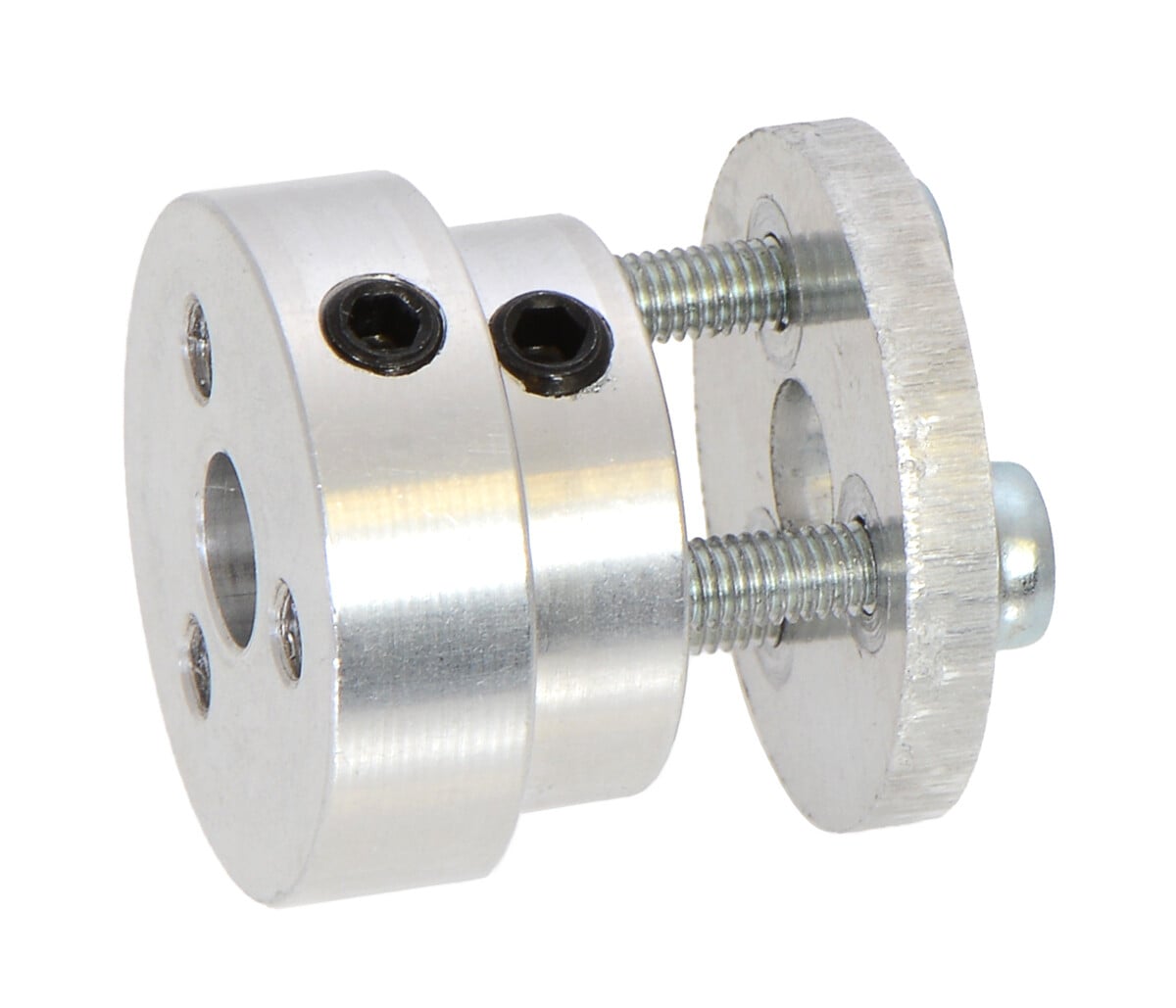Pololu Aluminium hjuladapter til 6 mm aksel, 37D gearmotorer, artikelnummer 2674