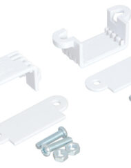 Pololu Mini Plastic Gearmotor Bracket Pair - Wide 2680