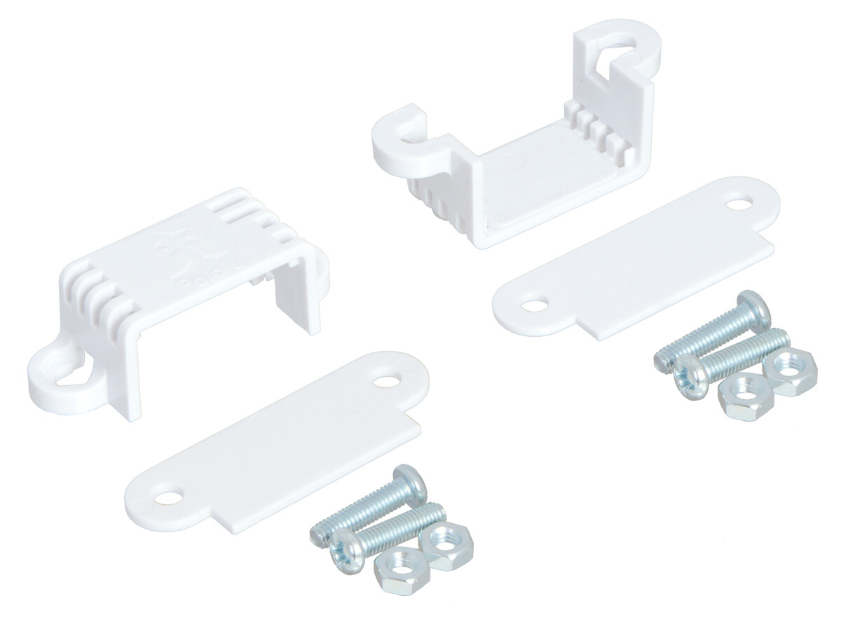 Pololu Mini Plastic Gearmotor Bracket Pair - Wide 2680