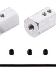 Pololu 12mm sekskantet hjuladapter til 4mm aksel (2-pak) 2684