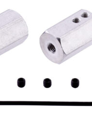 Pololu 12 mm sekskantet hjuladapter til 6 mm aksel (2-pak) 2686