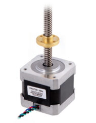 Pololu Stepmotor med 18 cm gevind, bipolar, 200 trin, revision 42x38 mm, 2.8 V, 1.7 A, fase 2689