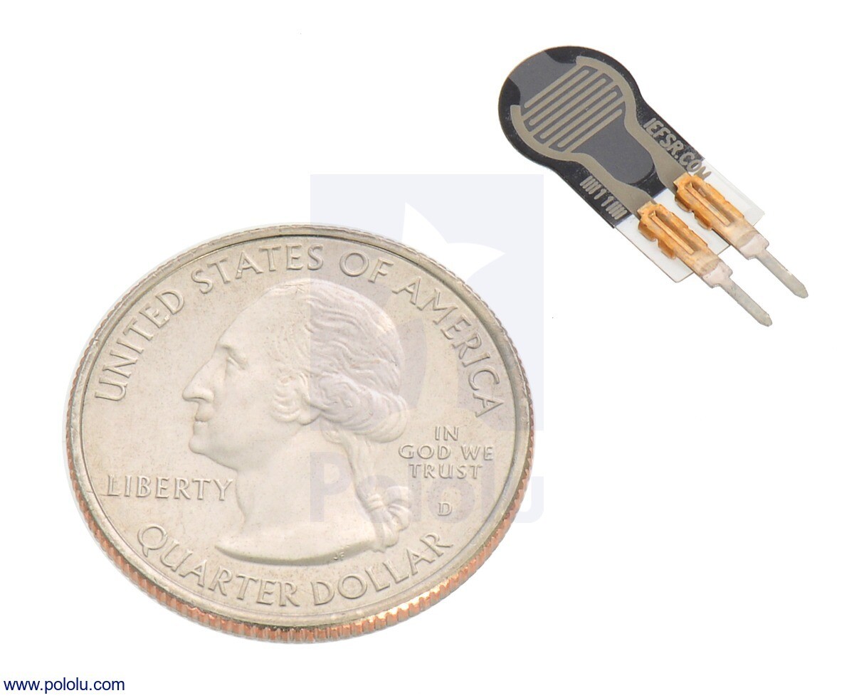 Interlink Tryksensor Force-Sensing Resistor FSR 400 Short 0,2 N - 20 N 7,6 x 0,3 mm (L x H) 2727