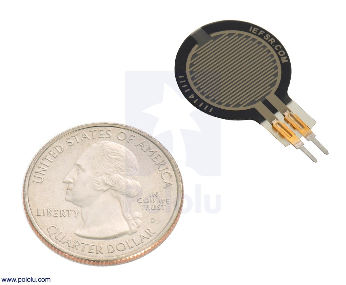 Interlink Tryksensor Force-Sensing Resistor FSR 402 Short 0,2 N - 20 N 18,29 x 0,46 mm (L x H)