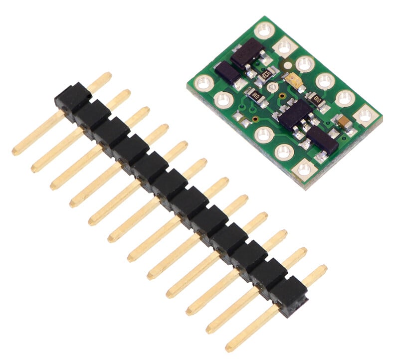 Pololu RC-kontakt med lille lavside MOSFET 2802