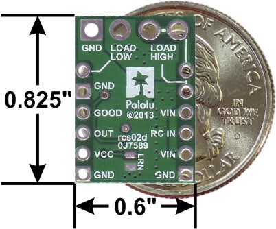 Pololu RC-kontakt med medium lavside MOSFET 2803