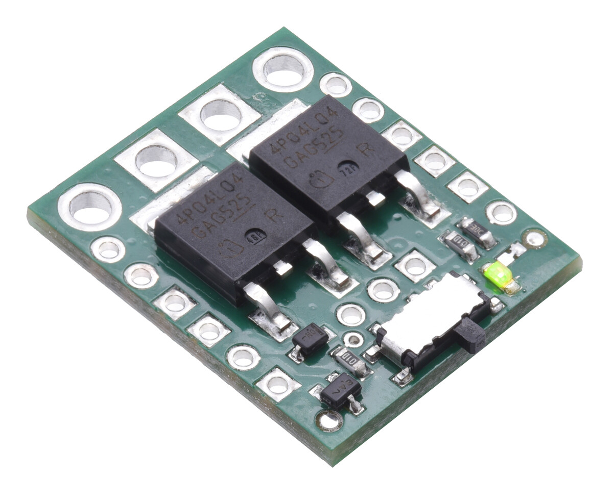 Pololu Stor MOSFET-skiftekontakt med omvendt polaritetsbeskyttelse, HP 2815