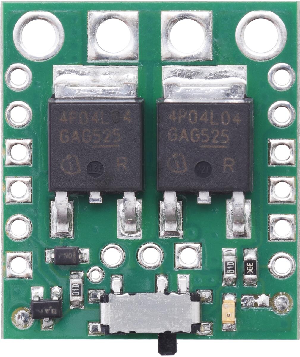 Pololu Stor MOSFET-skiftekontakt med omvendt polaritetsbeskyttelse, HP 2815