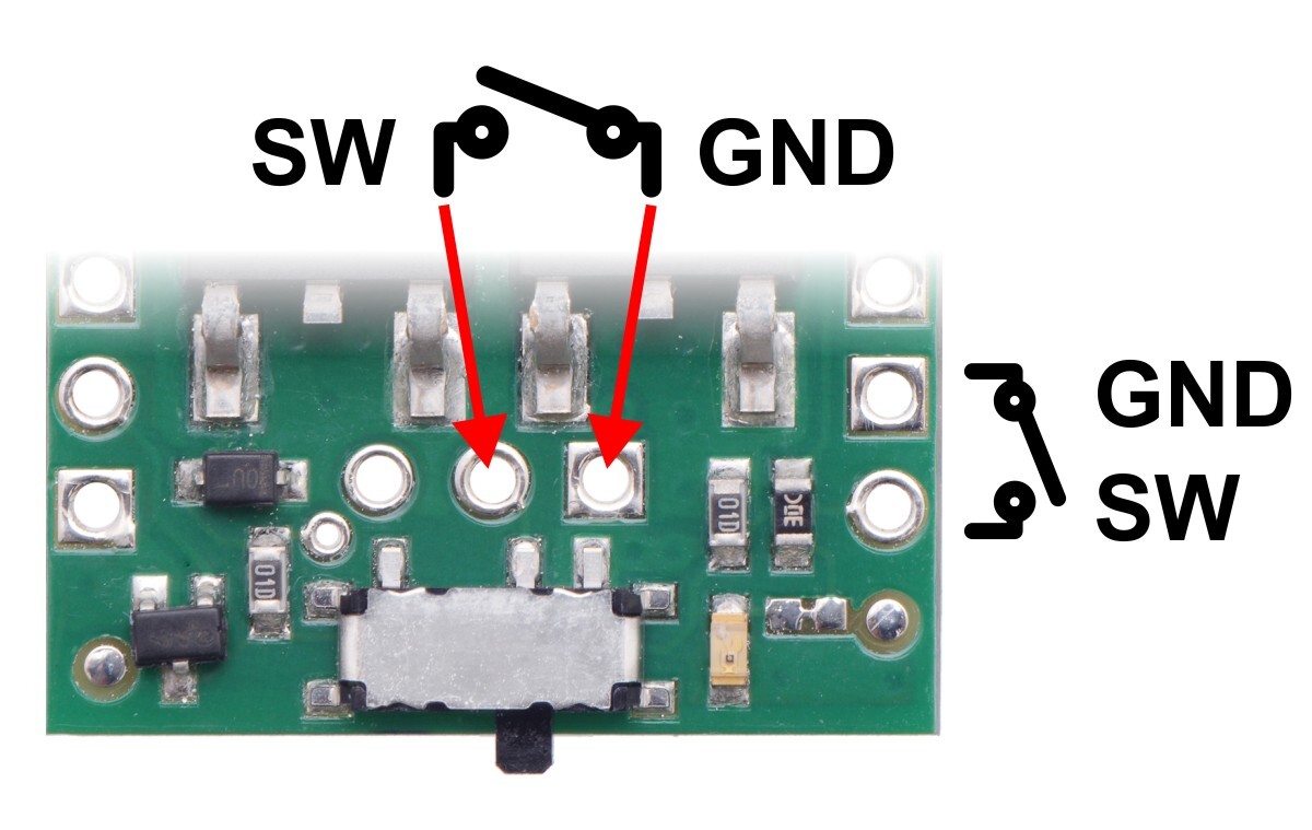 Pololu Stor MOSFET-skiftekontakt med omvendt polaritetsbeskyttelse, HP 2815
