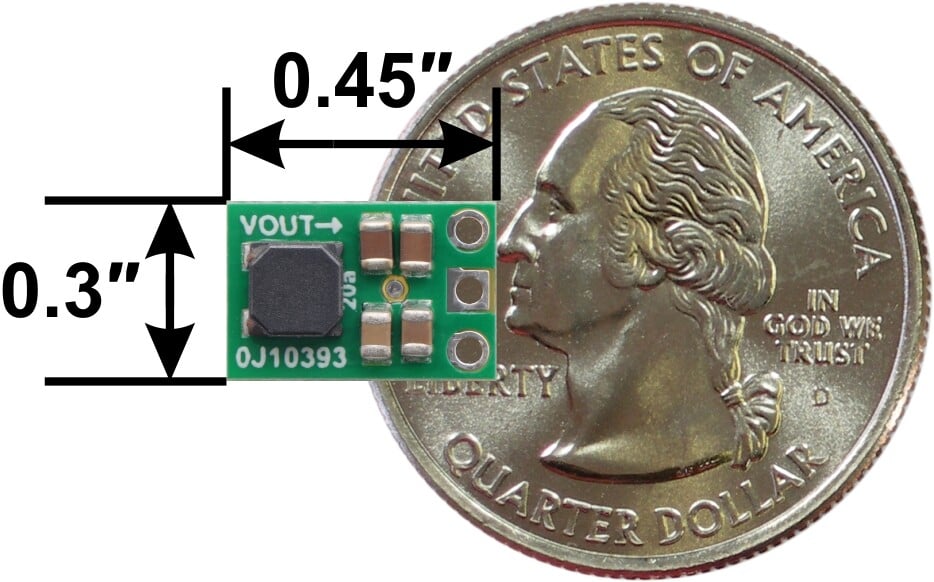 Pololu 5V Step-Up/Step-Down Spændingsregulator S9V11F5 2836