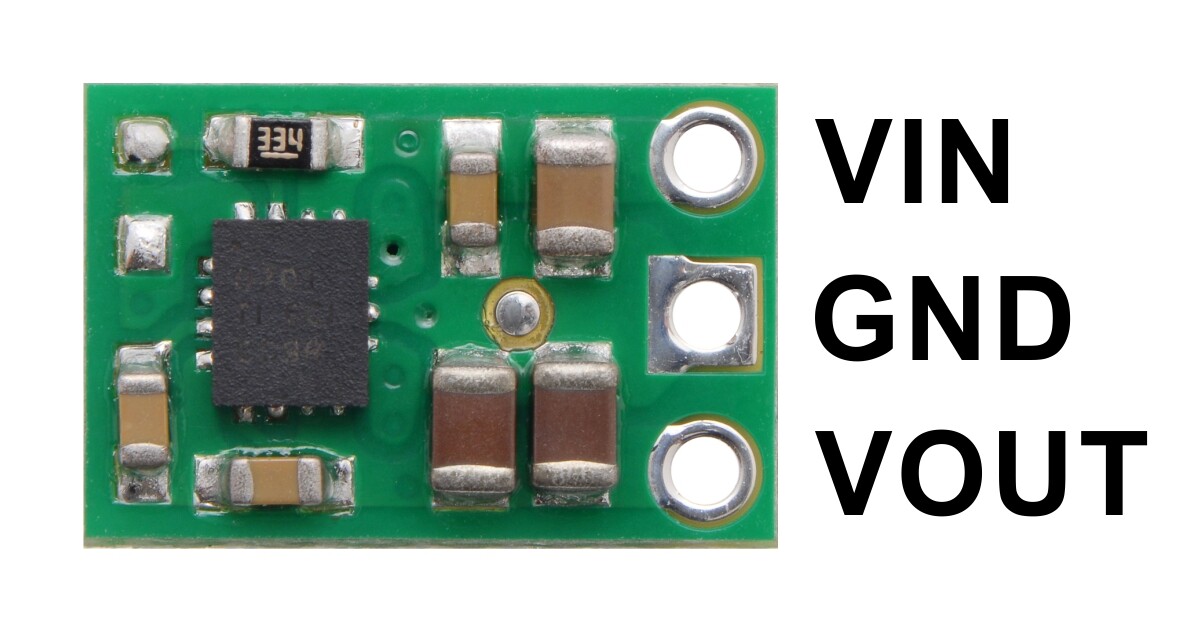 Pololu 5V Step-Up/Step-Down Spændingsregulator S9V11F5 2836
