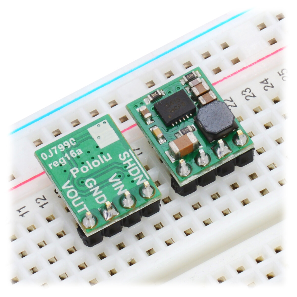 Pololu 12V, 500mA Step-Down spændingsregulator D24V5F12 2846