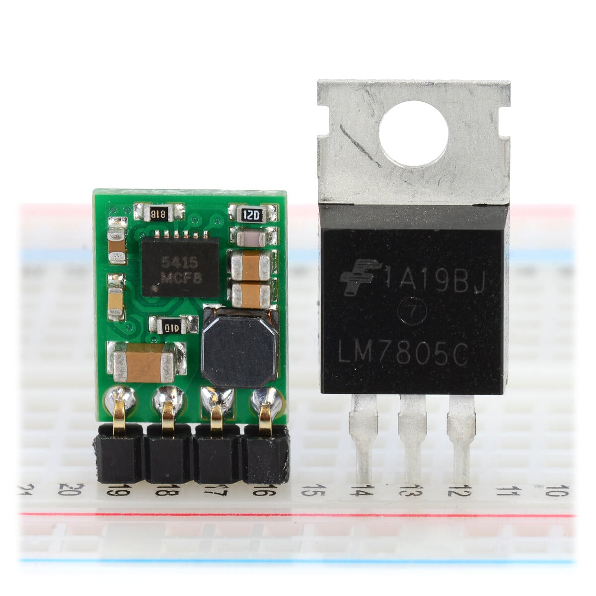 Pololu 12V, 500mA Step-Down spændingsregulator D24V5F12 2846