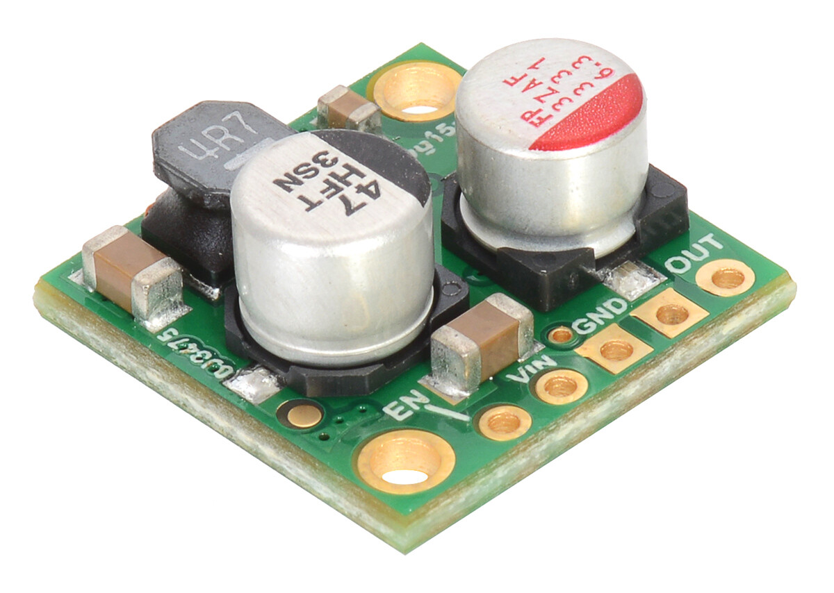 Pololu 3,3V, 2,5A Step-Down spændingsregulator D24V25F3 2849