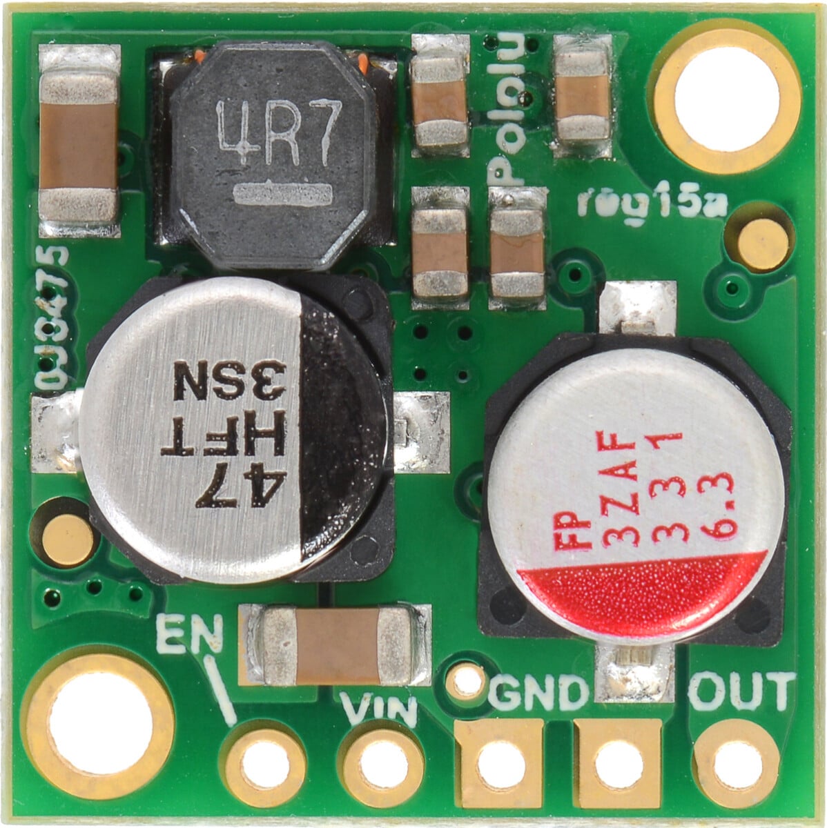 Pololu 3,3V, 2,5A Step-Down spændingsregulator D24V25F3 2849