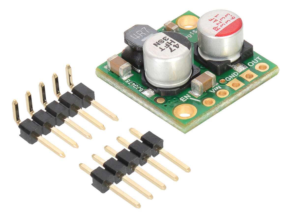 Pololu 3,3V, 2,5A Step-Down spændingsregulator D24V25F3 2849