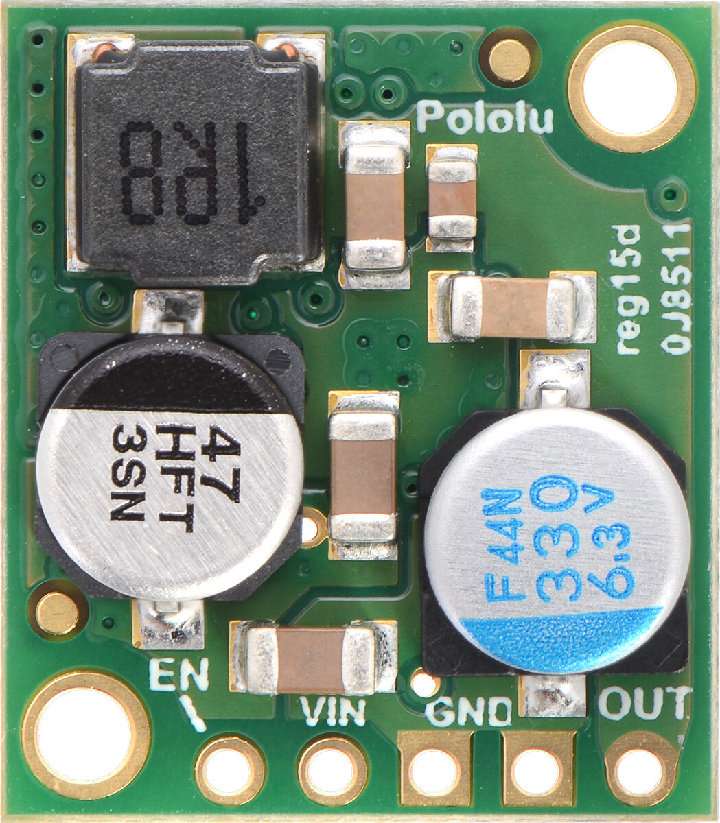 Pololu 5V, 5A Step-Down spændingsregulator D24V50F5 2851