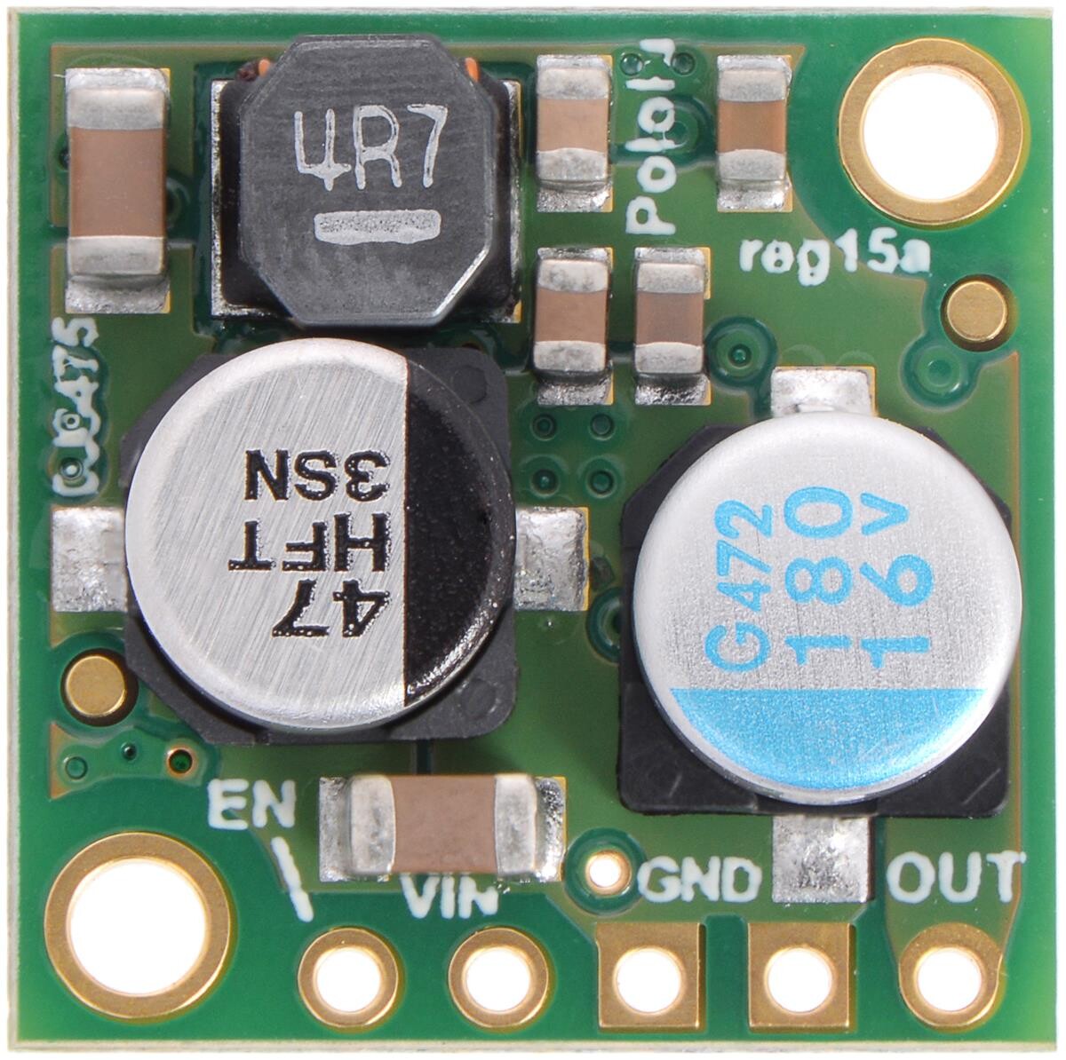 Pololu 9V, 2.5A Step-Down spændingsregulator D24V25F9 2854