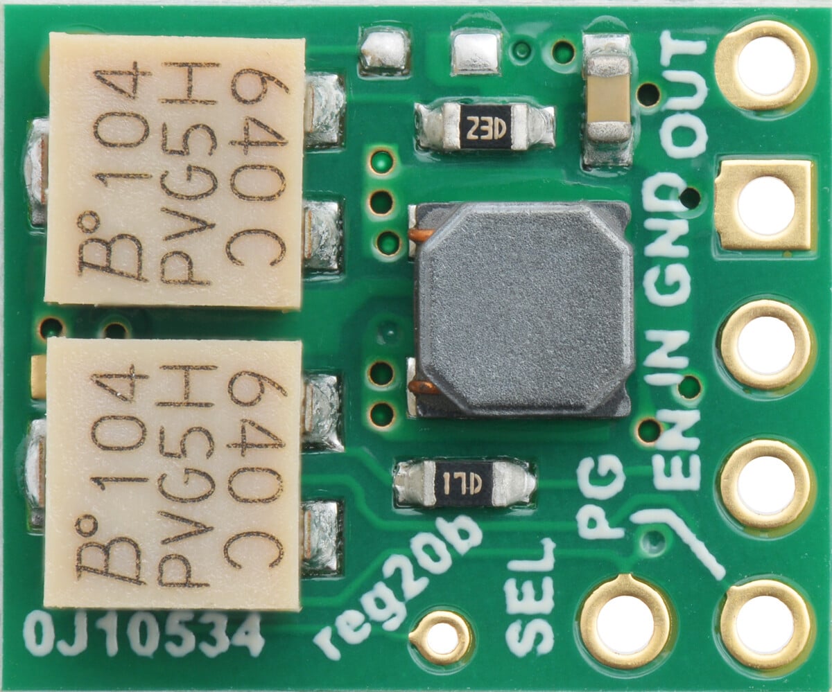 Pololu Justerbar spændingsregulator med lavt spændingsudfald, 2.5-9V, S9V11MACMA 2868