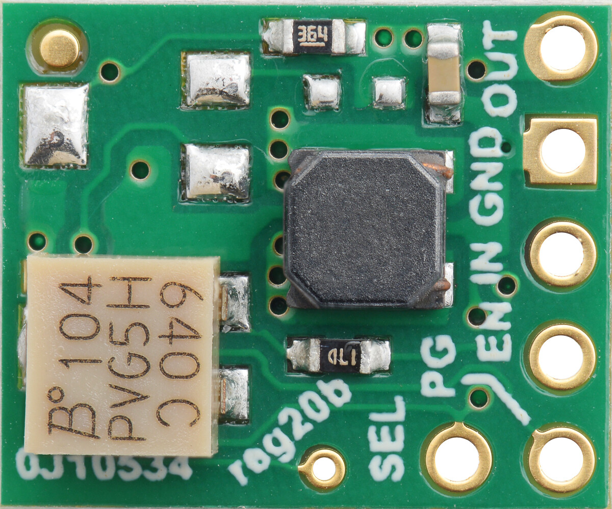 Pololu 5V Step-Up/Step-Down Spanningsregulator med justerbar lavspænding afskærmning S9V11F5S6CMA 2870