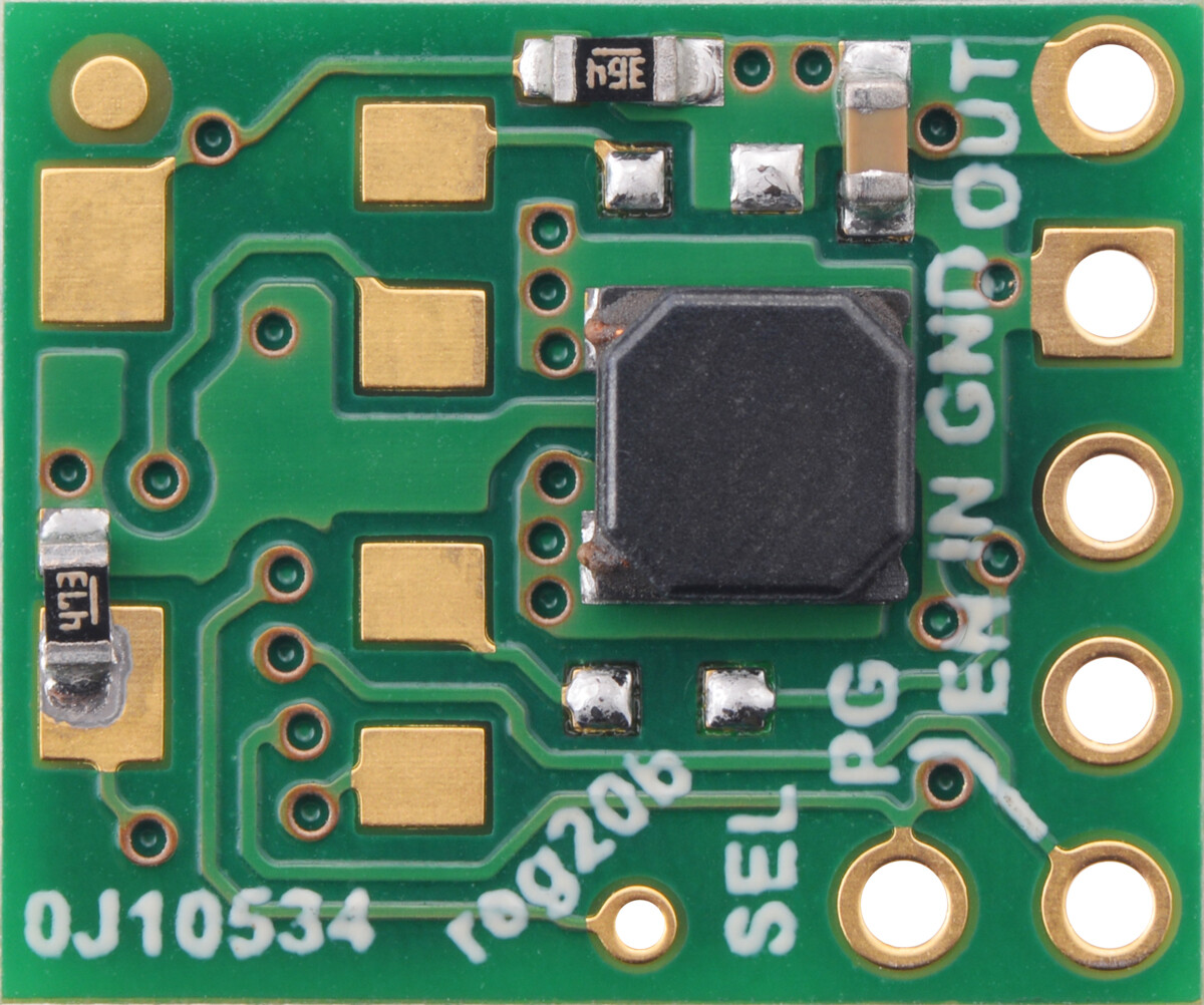 Pololu 3,3 V trinopregulator med fast 3 V lavspændingsafbrydning S9V11F3S5C3 2873