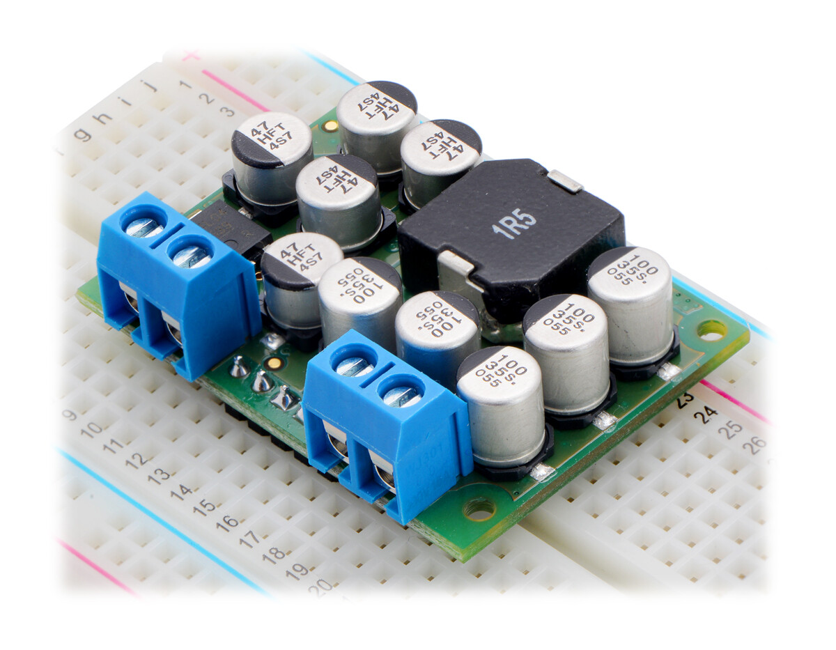 Pololu 3,3 V, 15 A Step-Down spændingsregulator D24V150F3 2880