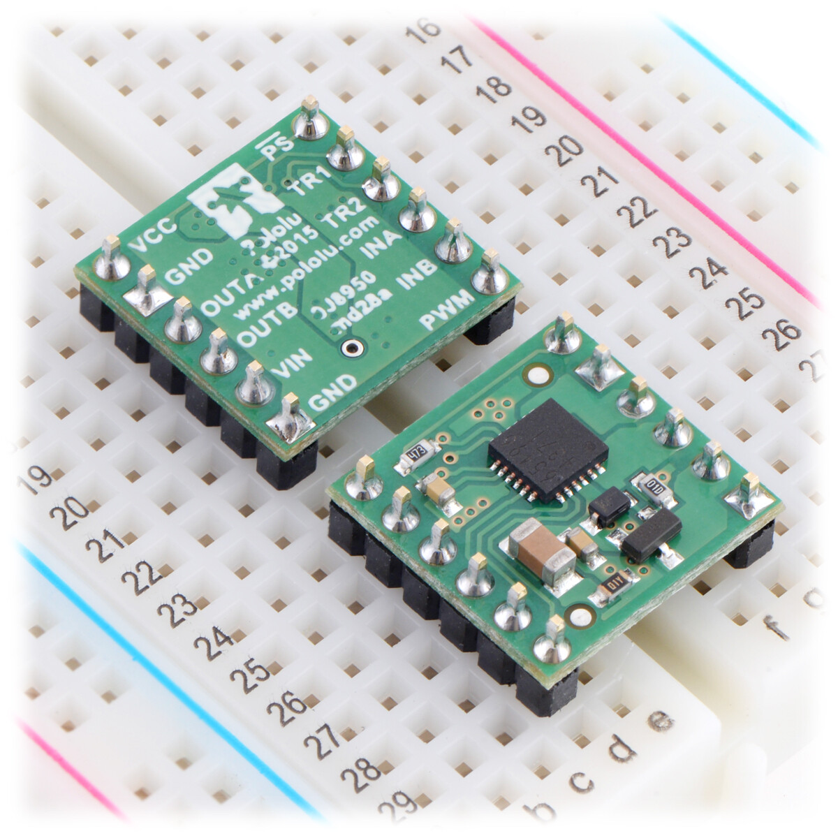 Pololu BD65496MUV Single Brushed DC Motor Driver Carrier 2960