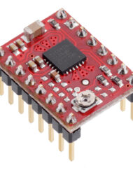 Pololu MP6500 Trinmotor Driver Carrier, Potentiometer Strømkontrol (Header Pins Solderet) 2967