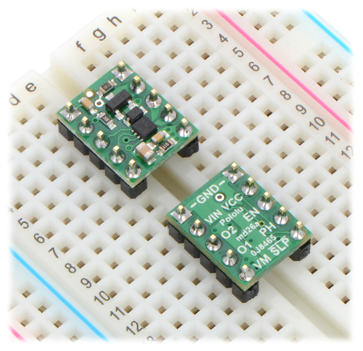 Pololu DRV8838 Single Brushed DC Motor Driver Carrier 2990