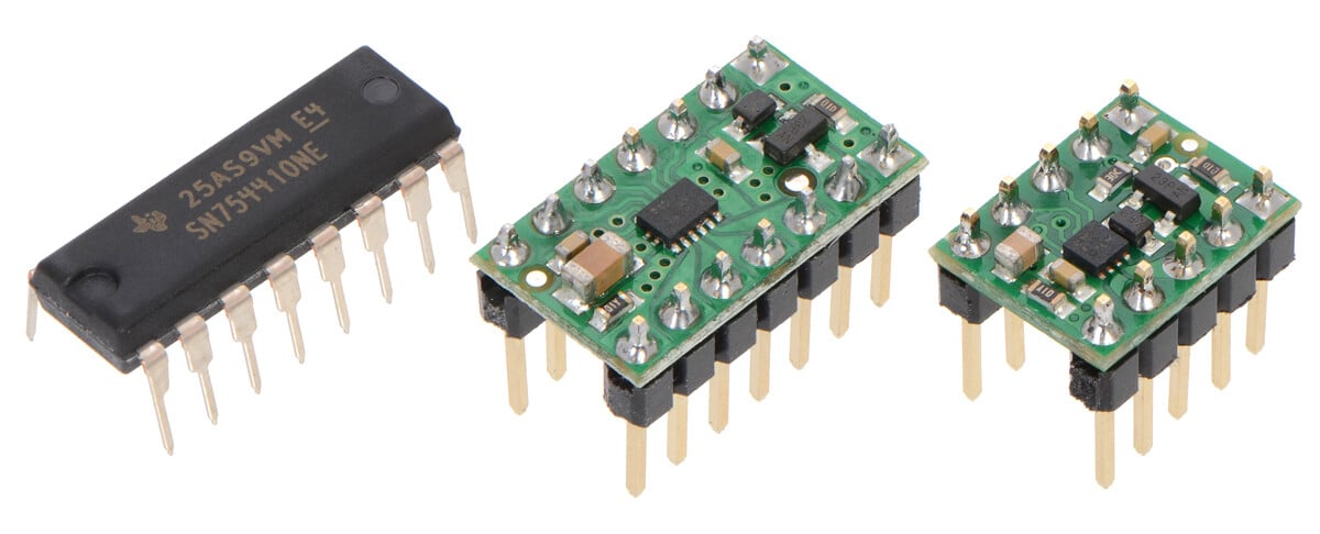 Pololu DRV8838 Single Brushed DC Motor Driver Carrier 2990