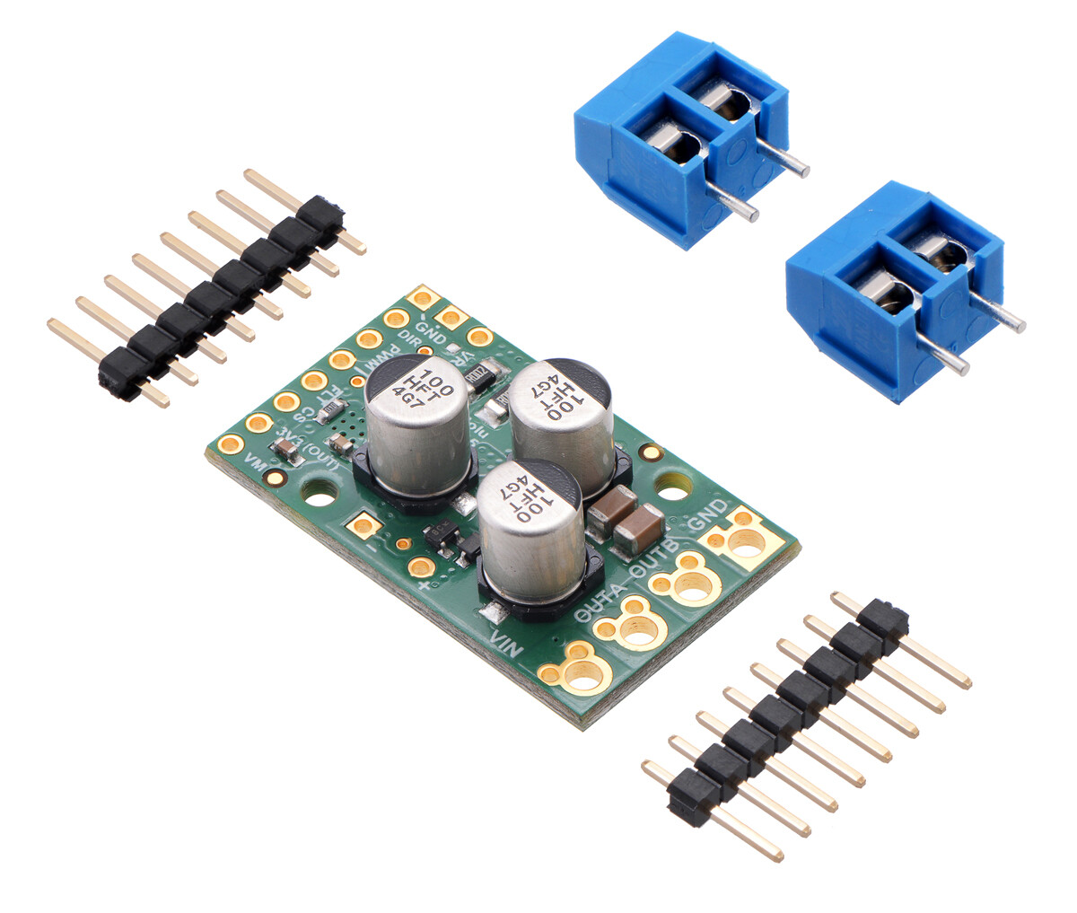 Pololu G2 High-Power Motor Driver 24V21 2995