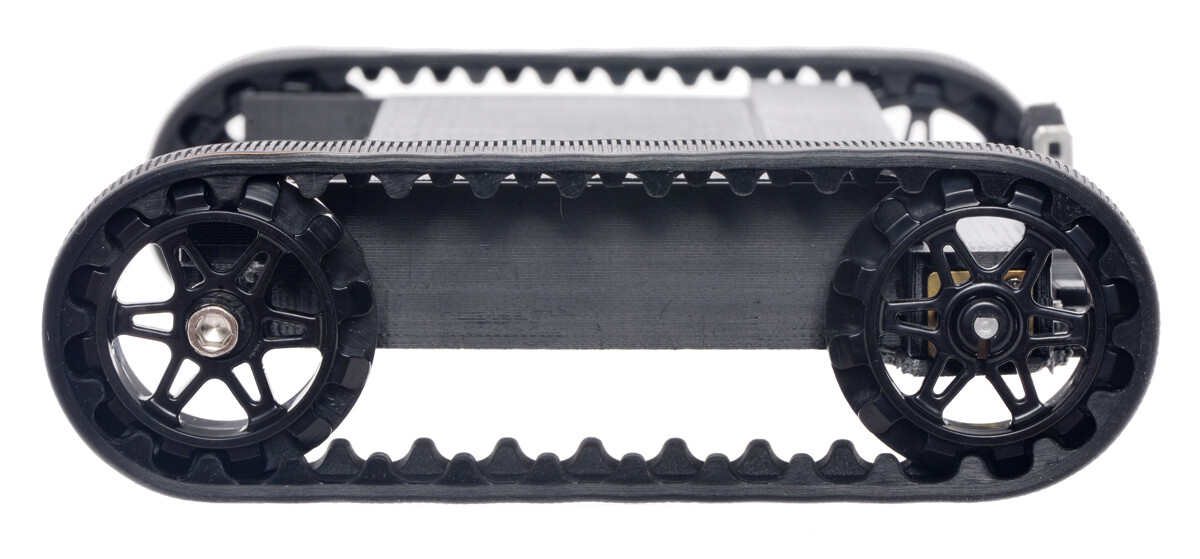 Pololu 30T Track Set - Sort 3mm D-aksler 3033