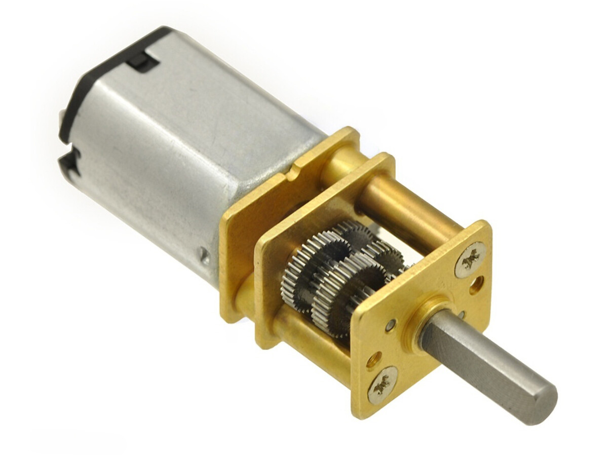 Pololu 1000:1 Metal gearmotor med mikro-gear, HPCB, børstet DC-motor, 6V