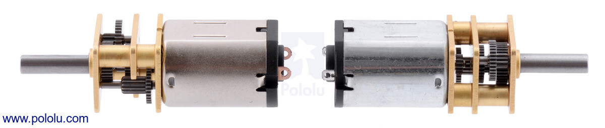 Pololu 1000:1 Metal gearmotor med mikro-gear, HPCB, børstet DC-motor, 6V