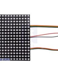 Pololu Adresserbar RGB 16x16 LED Fleksibelt panel 5V 10mm Gitter SK9822 3093