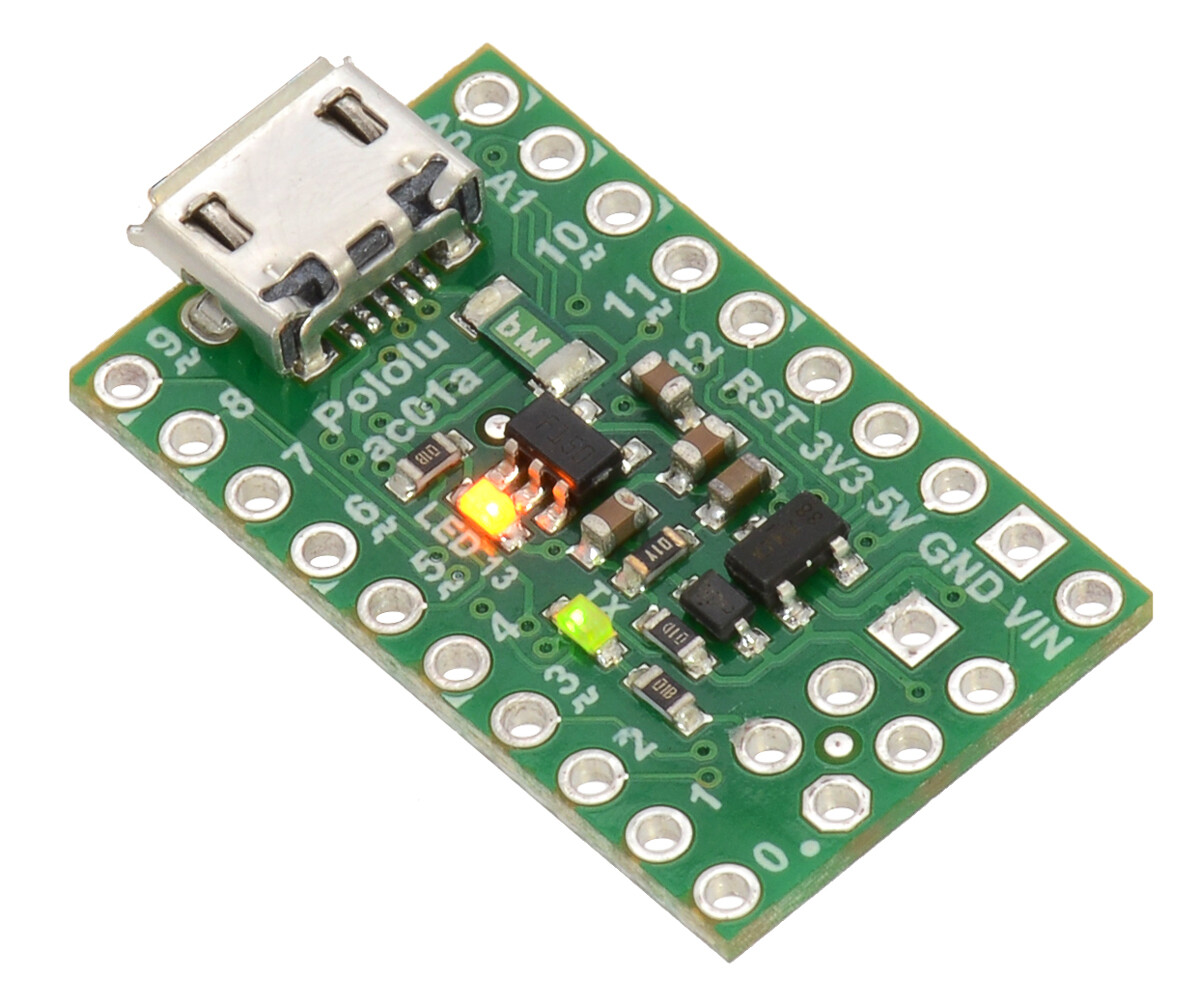 Pololu A-Star 32U4 Micro AVR Mikrocontroller Micro-USB interface 3101