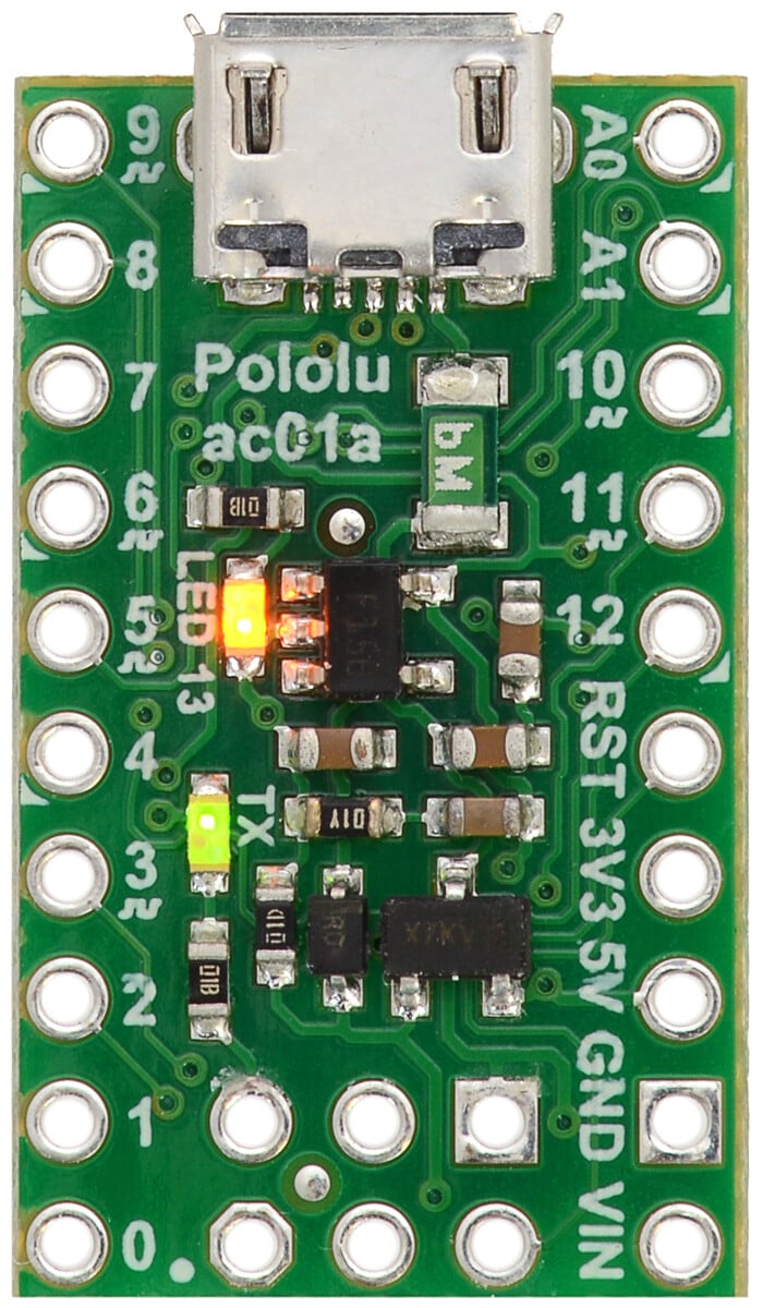 Pololu A-Star 32U4 Micro AVR Mikrocontroller Micro-USB interface 3101
